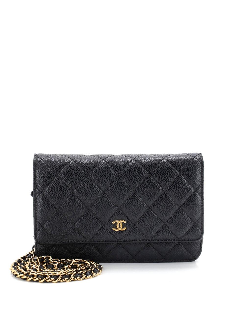 Chanel Wallet On Chain Quilted Caviar #350938C38B